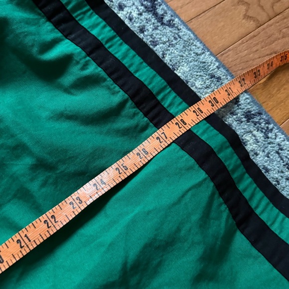 The Limited Y2K Size 6 Color Block Blue and Green Strapless A-Line Mini Dress - Picture 6 of 11